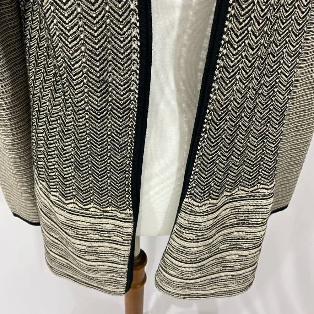 Colour Works Open Front Cardigan - Picture 4 of 7